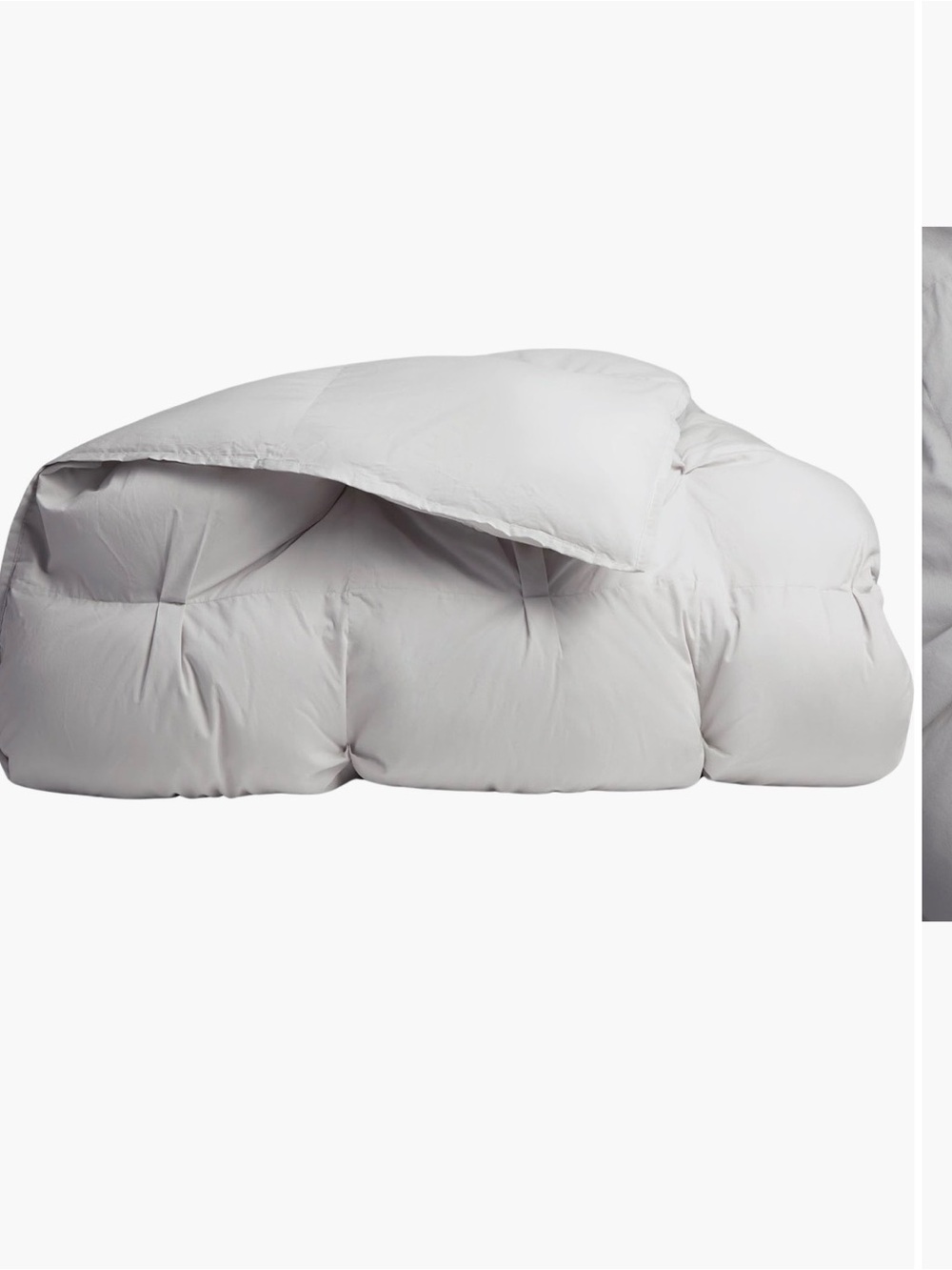 Parachute NEW King/Calif King Organic Cotton Puff Comforter